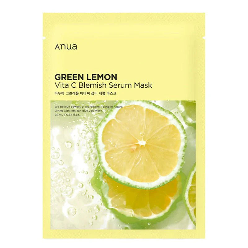 Green Lemon Vita C Blemish Serum Mask 25ml