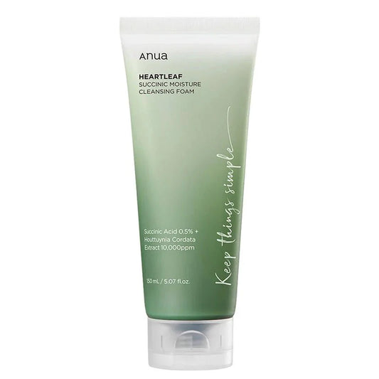 Heartleaf Succinic Moisture Cleansing Foam – 150ml